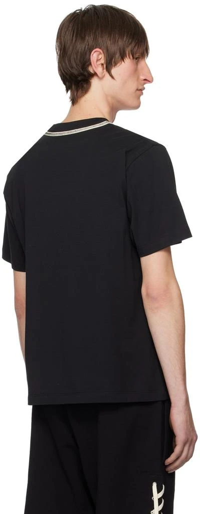Craig Green Black Flatlock Lace T-Shirt 3
