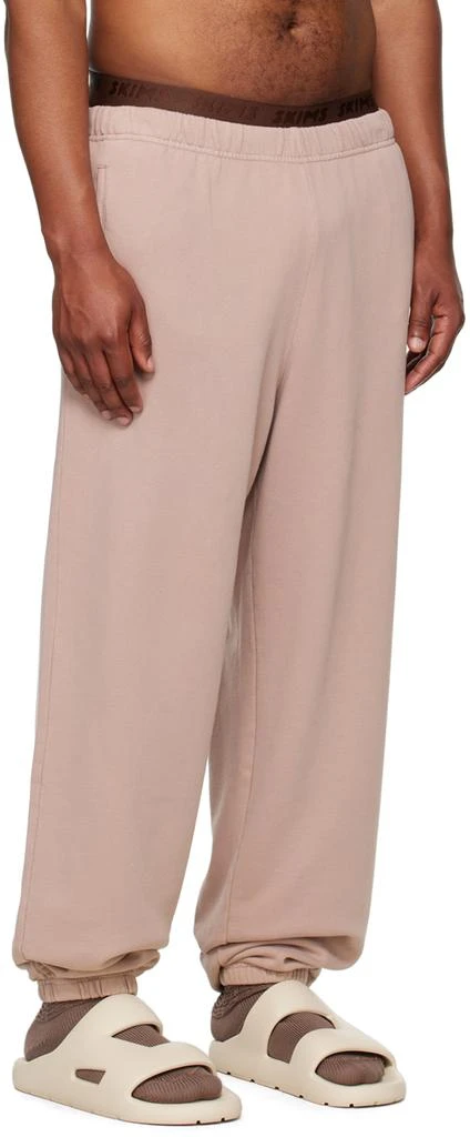 SKIMS Purple Terry Relaxed Jogger Sweatpants 2