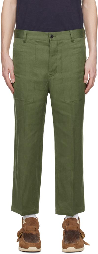 VisVim Green Alda HW Trousers
