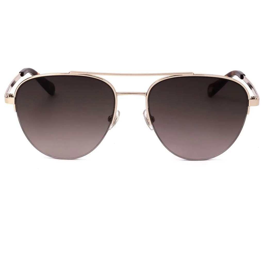 Fossil Fossil Women's Gold Aviator Sunglasses 2