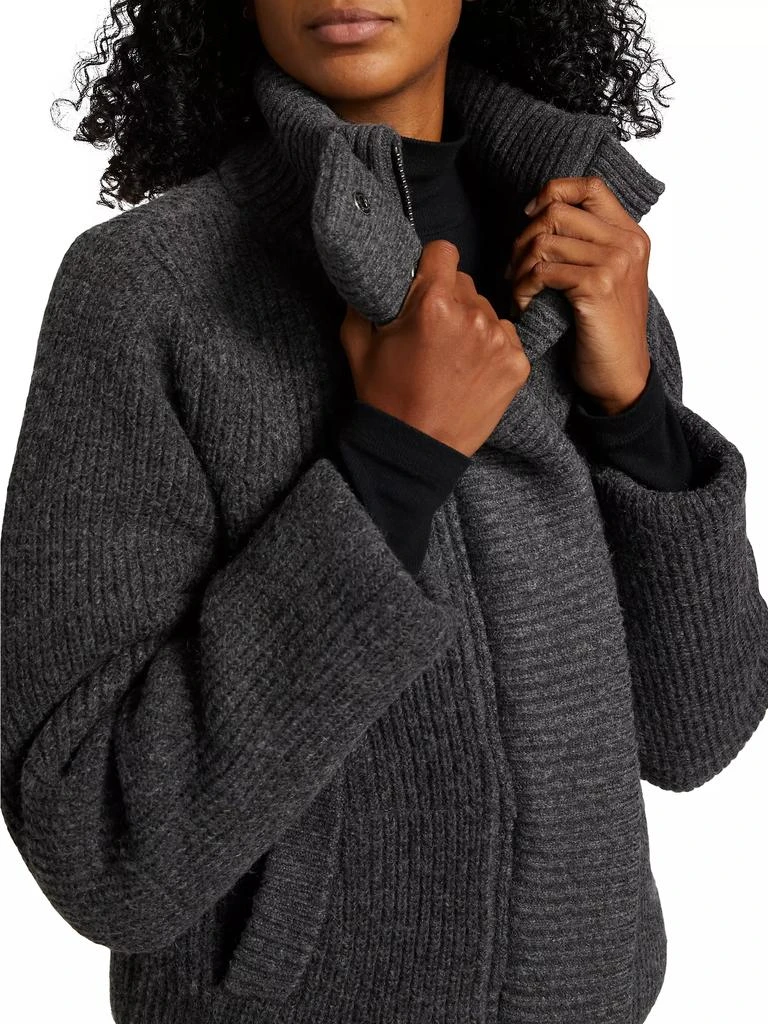 dh New York Avery Rib-Knit Jacket 6