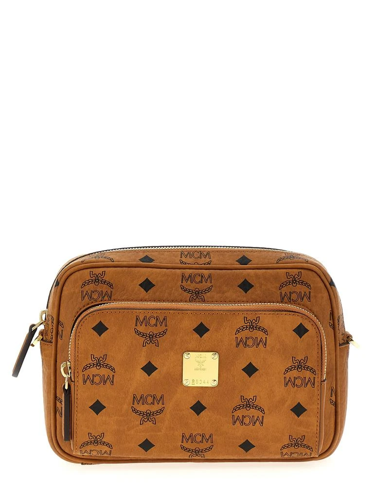 Mcm Kl Visetos Crossbody Bags Brown 1