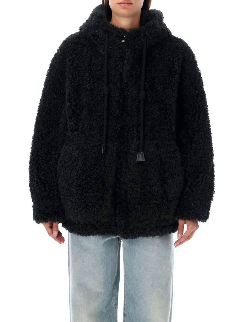 urbancode Hooded Eco Fur Jacket 1