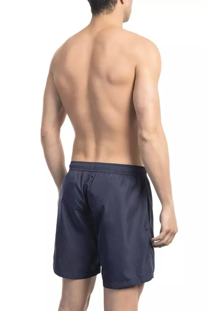 BIKKEMBERGS Polyester Men Swim Men's Short 2