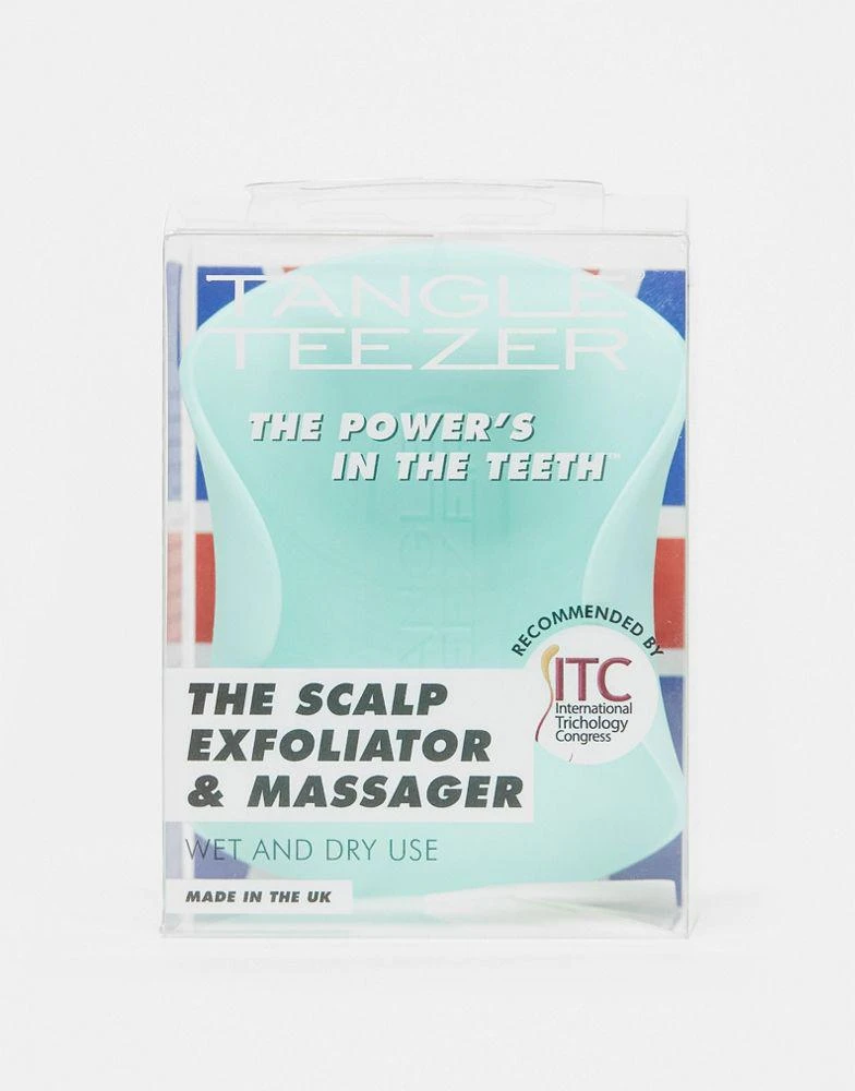 Tangle Teezer Tangle Teezer Scalp Exfoliator & Massager - Mint Green Whisper 1