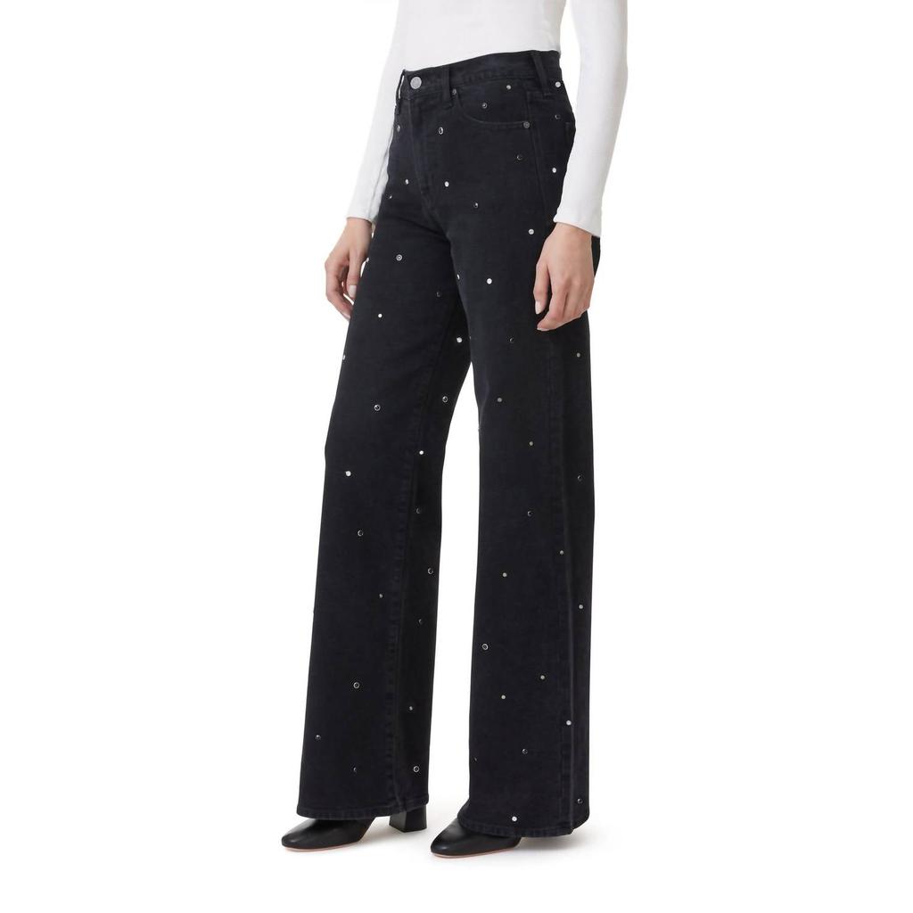 Habitual Habitual - Denver Wide Leg Grommet Jeans