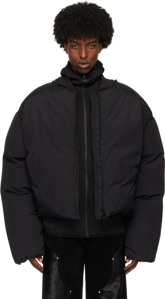Heliot Emil Black Fortify Down Jacket 1