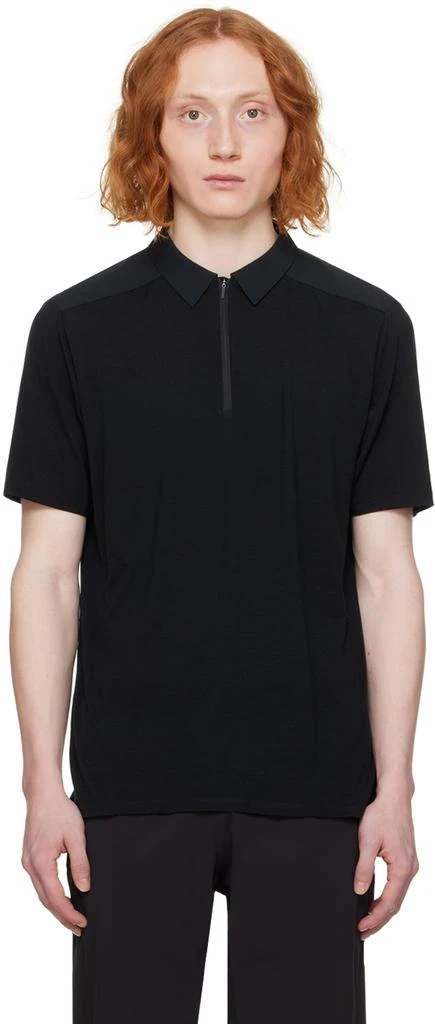 Veilance Black Frame Polo 1