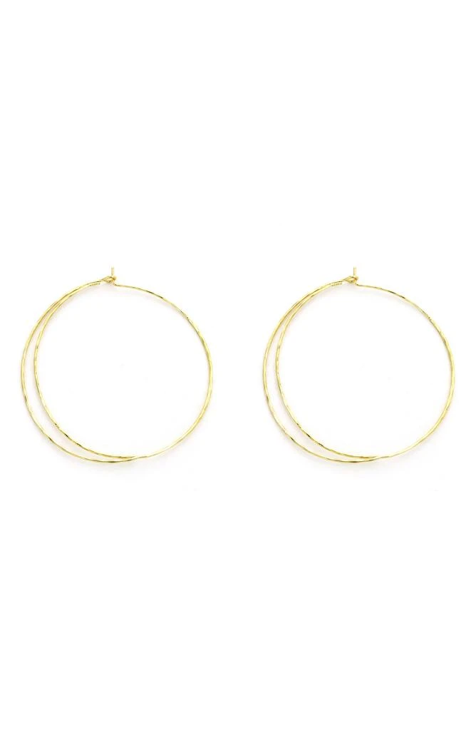 Panacea Double Hoop Earrings