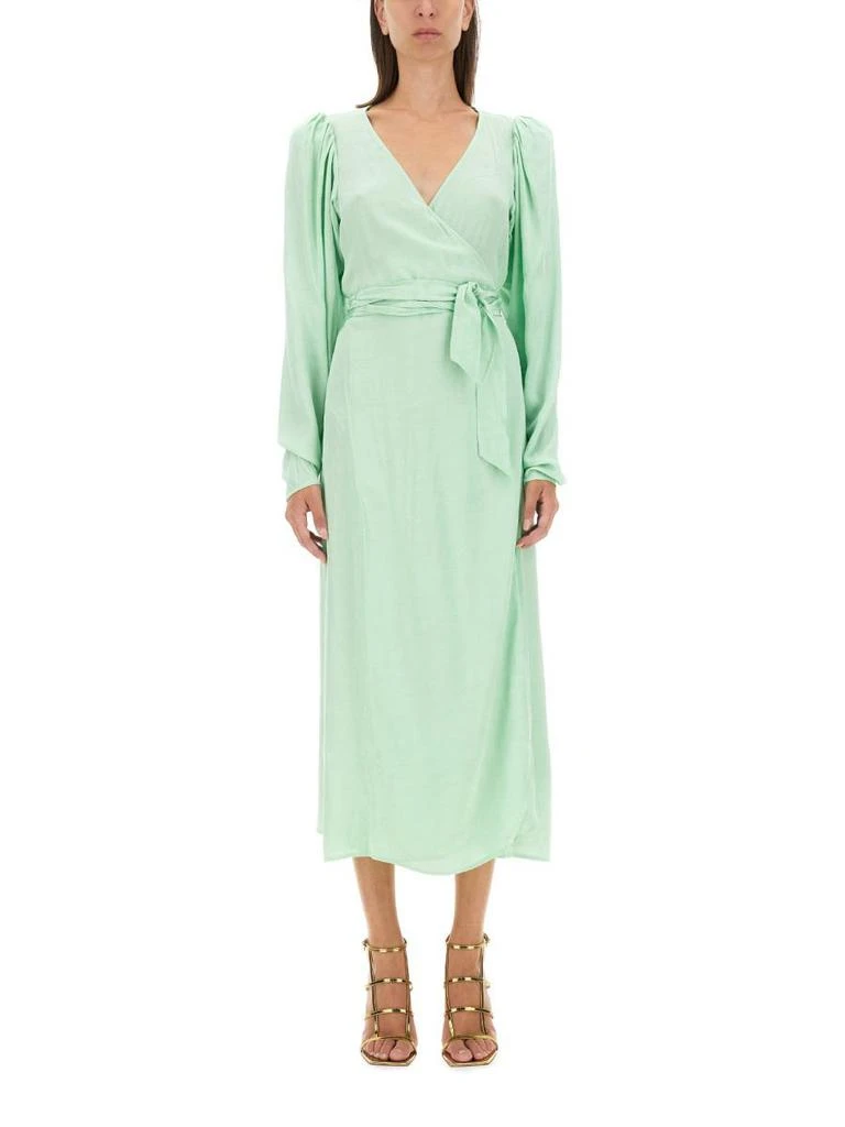 ROTATE Birger Christensen Rotate Birger Christensen Midi Dress 1