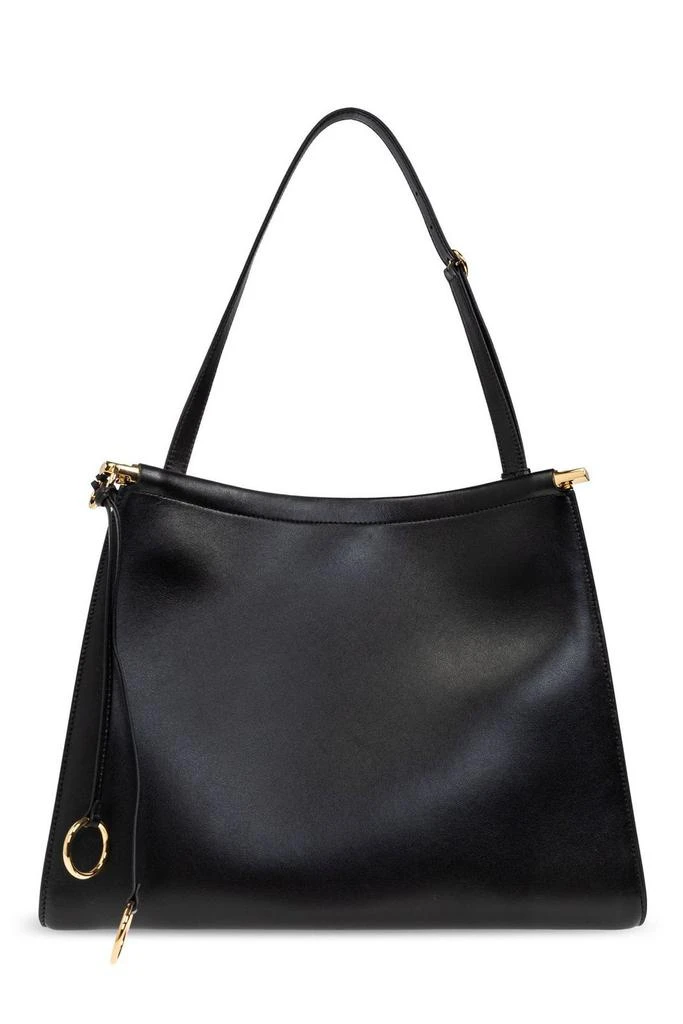 Alaïa Alaïa Logo Printed Zipped Shoulder Bag 2