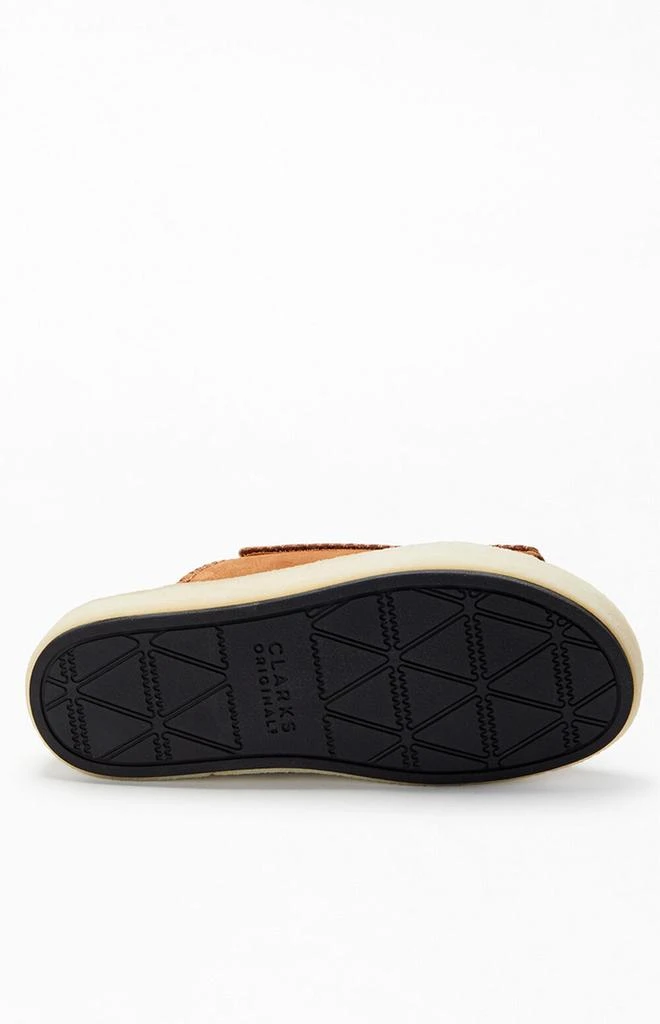 Clarks Overleigh Suede Slide Sandals 4