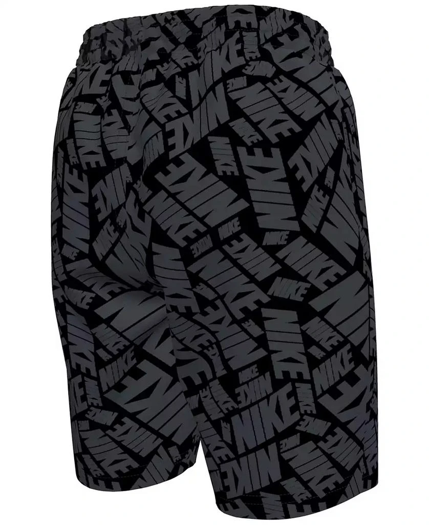 NIKE Big Boys 7" Tossed Block Volley Swim Shorts 2