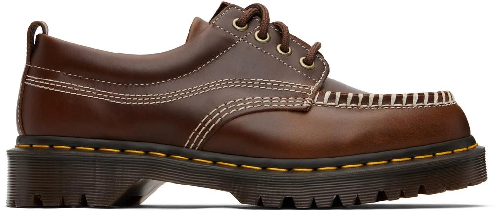 Dr. Martens Brown Orleans Leather Lowell Derbys 1
