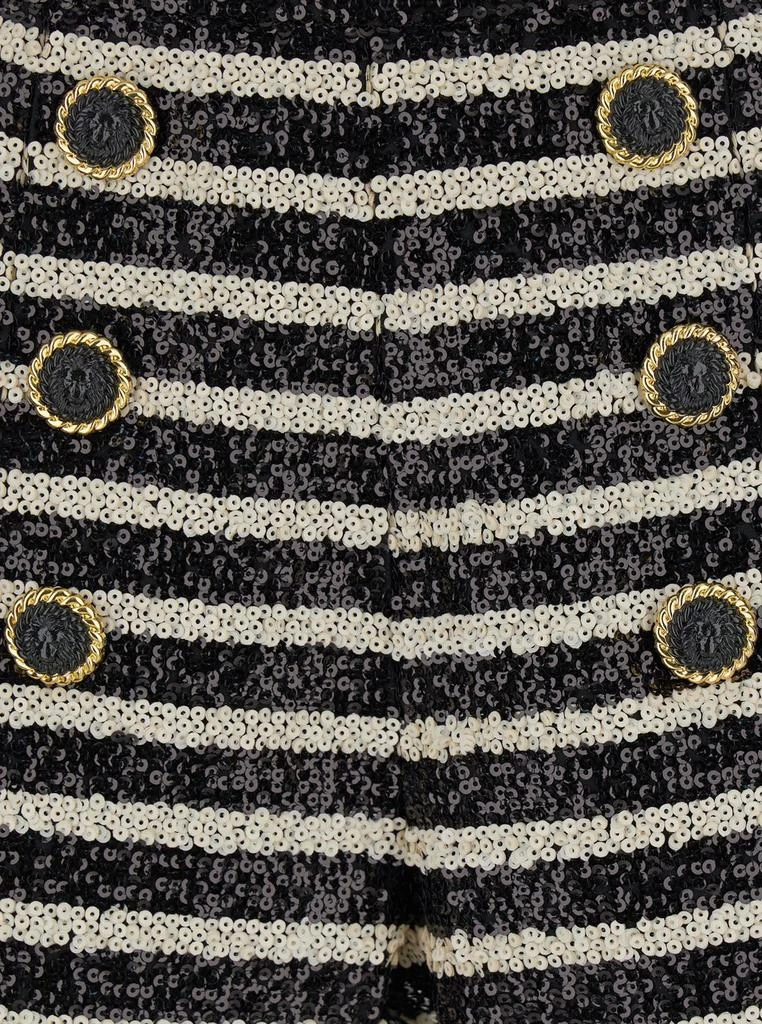 Balmain Balmain Horizontal Striped Embellished Shorts 3