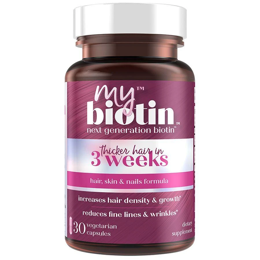 Purity Products MyBiotin Hair, Skin & Nails Formula Vegetarian Capsules 1