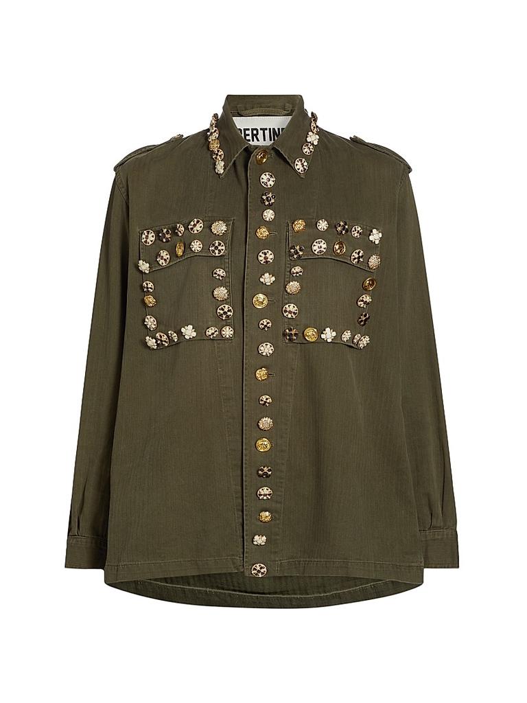 Libertine Button Luxe Military Jacket