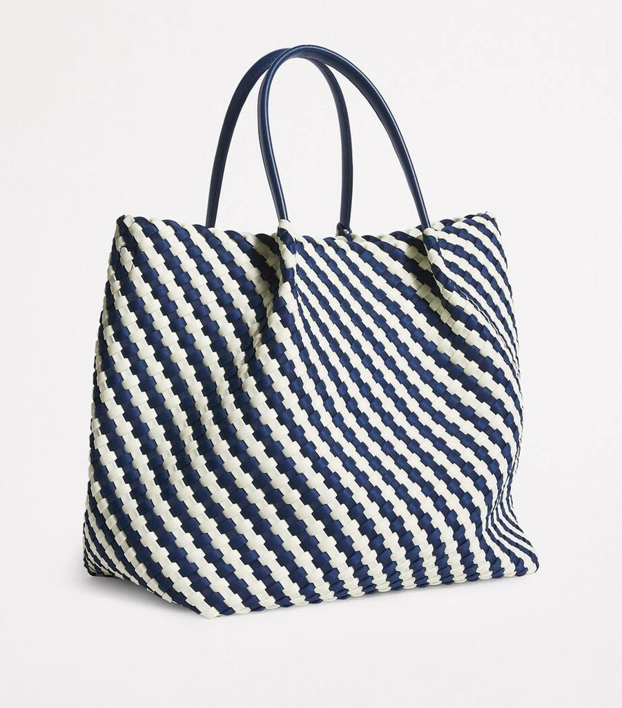 Harrods Neoprene Woven East-West Tote Bag 3