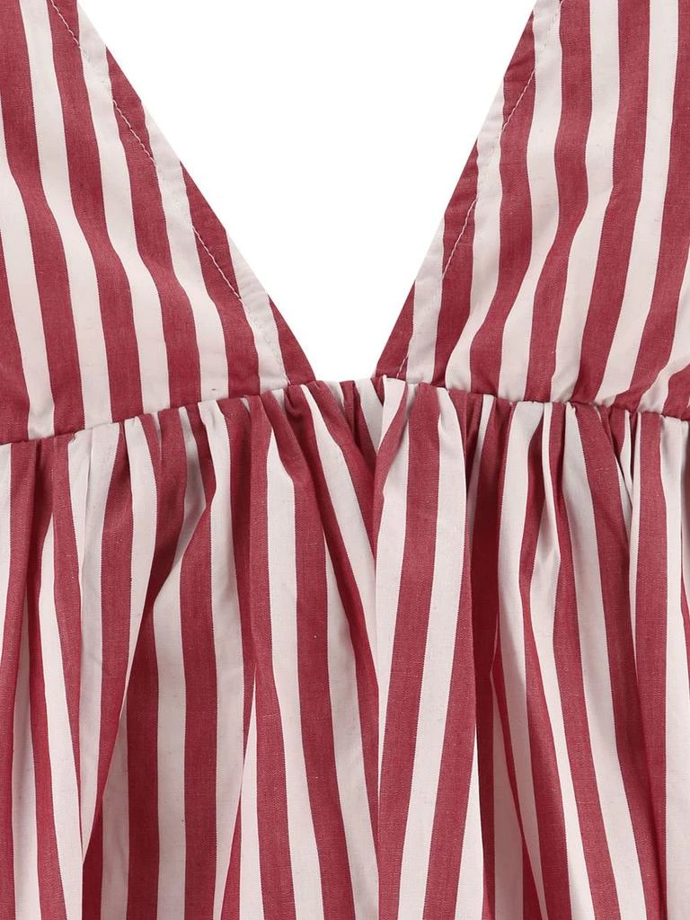 Ganni Ganni Striped Midi Dress 3