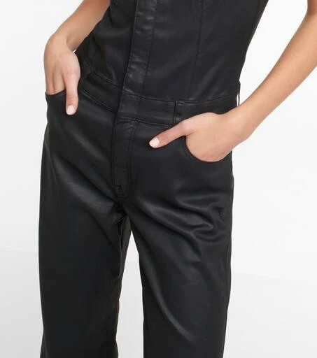 7 For All Mankind Coated denim jumpsuit 5