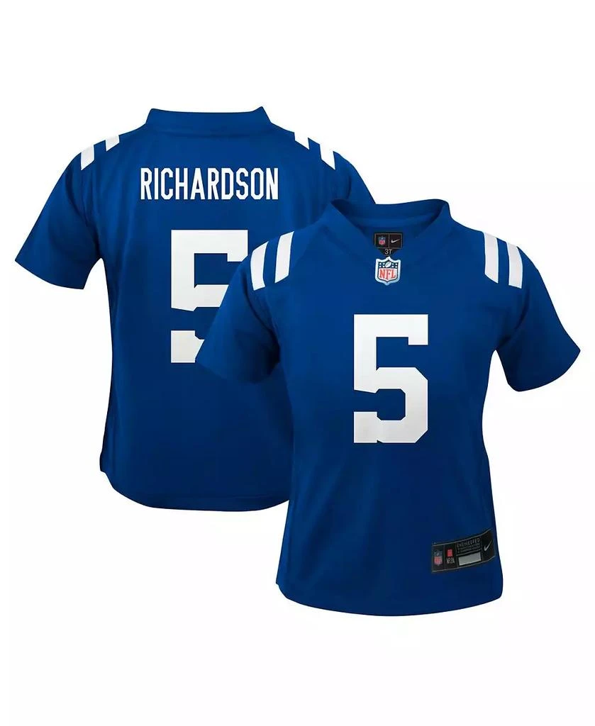 NIKE Preschool Anthony Richardson Royal Indianapolis Colts Player Game Jersey 1