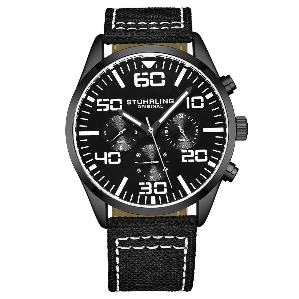 Stuhrling Original 4001 Quartz 42mm Aviator 7