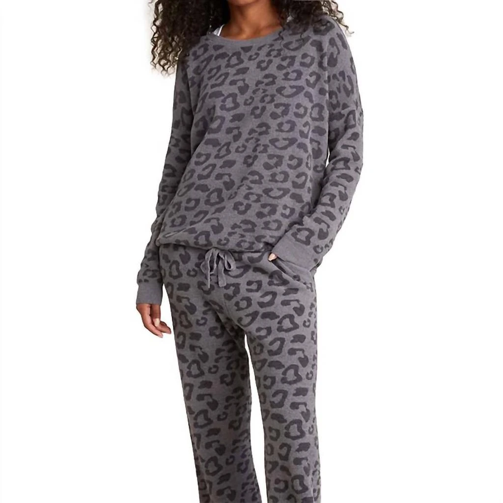 Barefoot Dreams Barefoot Dreams - CozyChic Ultra Lite Slouchy Barefoot in the Wild Pullover