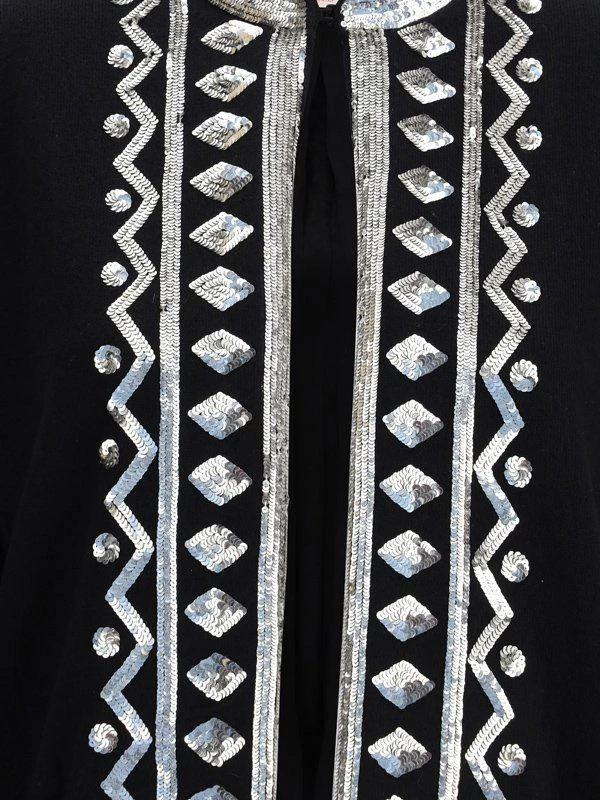Valentino Valentino Sequin Embellished Crewneck Cardigan 3