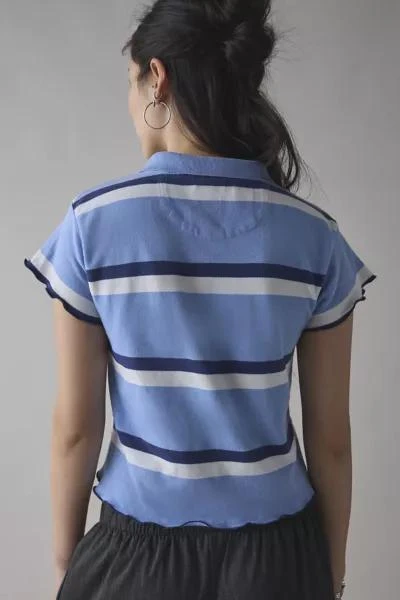 Urban Renewal ReMADE By UO Lettuce Edge Polo Tee 5