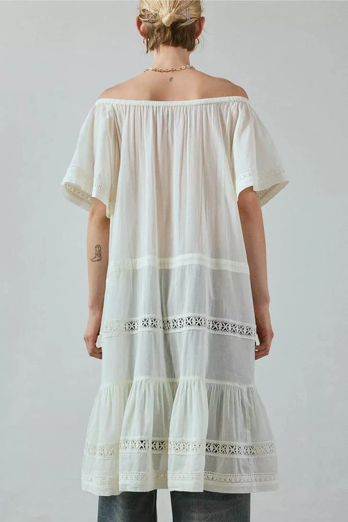 Urban Outfitters UO Lorelai Sheer Lace Off-The-Shoulder Midi Dress 4