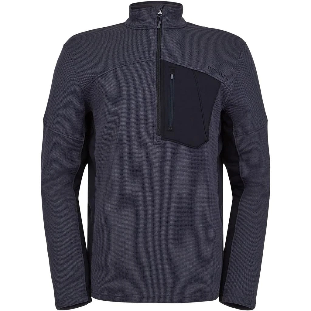 Spyder Spyder Men's Bandit Hybrid 1/2 Zip Fleece Ski Mid Layer Sweater Jacket 7