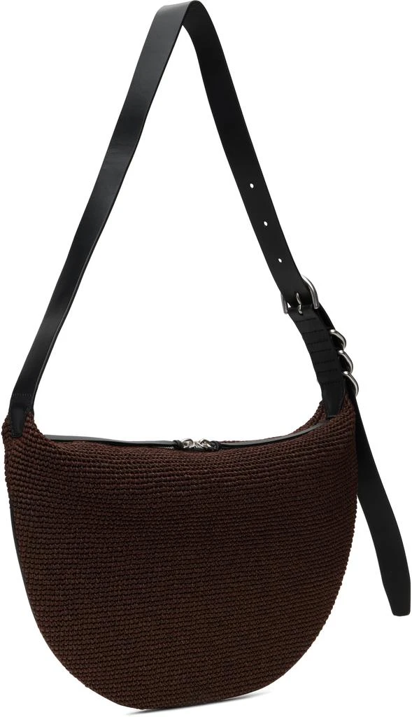 Rag & Bone Brown Mercer Medium Straw Bag 3