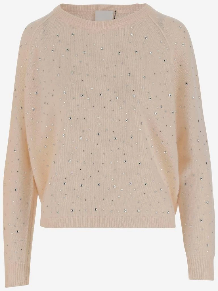 Allude Allude Embellished Pullover Sweater 1