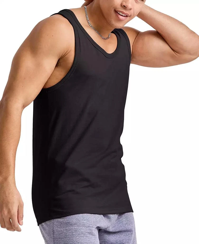 Hanes Men
s Originals Tri-Blend Crewneck Tank Top 3