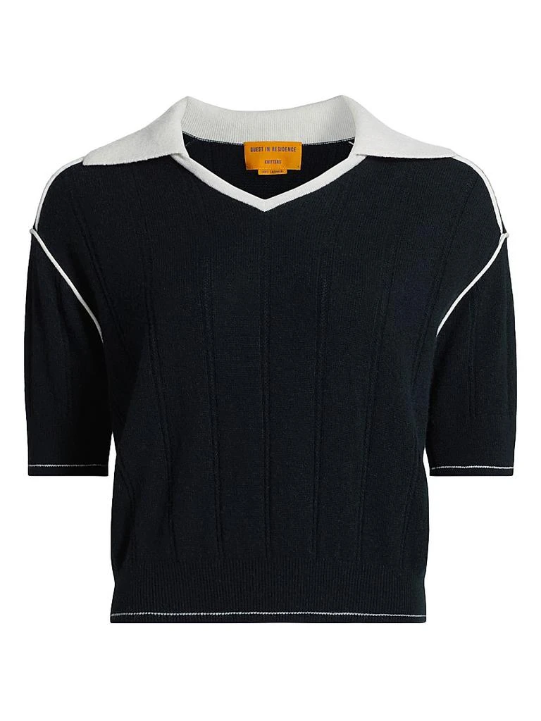 Guest in Residence Pele Cashmere Polo Sweater 1