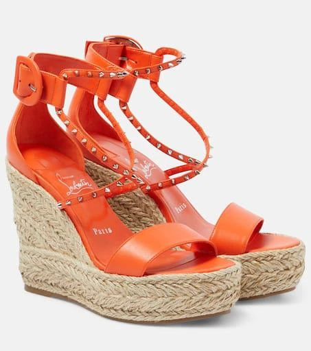 Christian Louboutin Chocazeppa Spikes 120 espadrille wedges 1