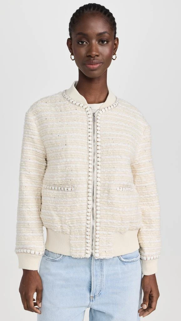 Endless Rose Tweed Bomber Jacket 6