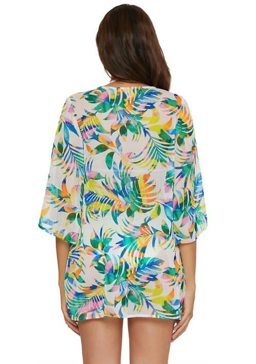 Becca Isla Verde Tropical Swim Cover Up 2