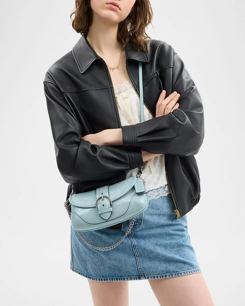 Coach Soho 25 Crinkle Patent Leather Shoulder Bag 2
