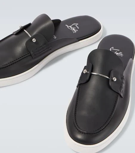 Christian Louboutin Chanme leather mules 3