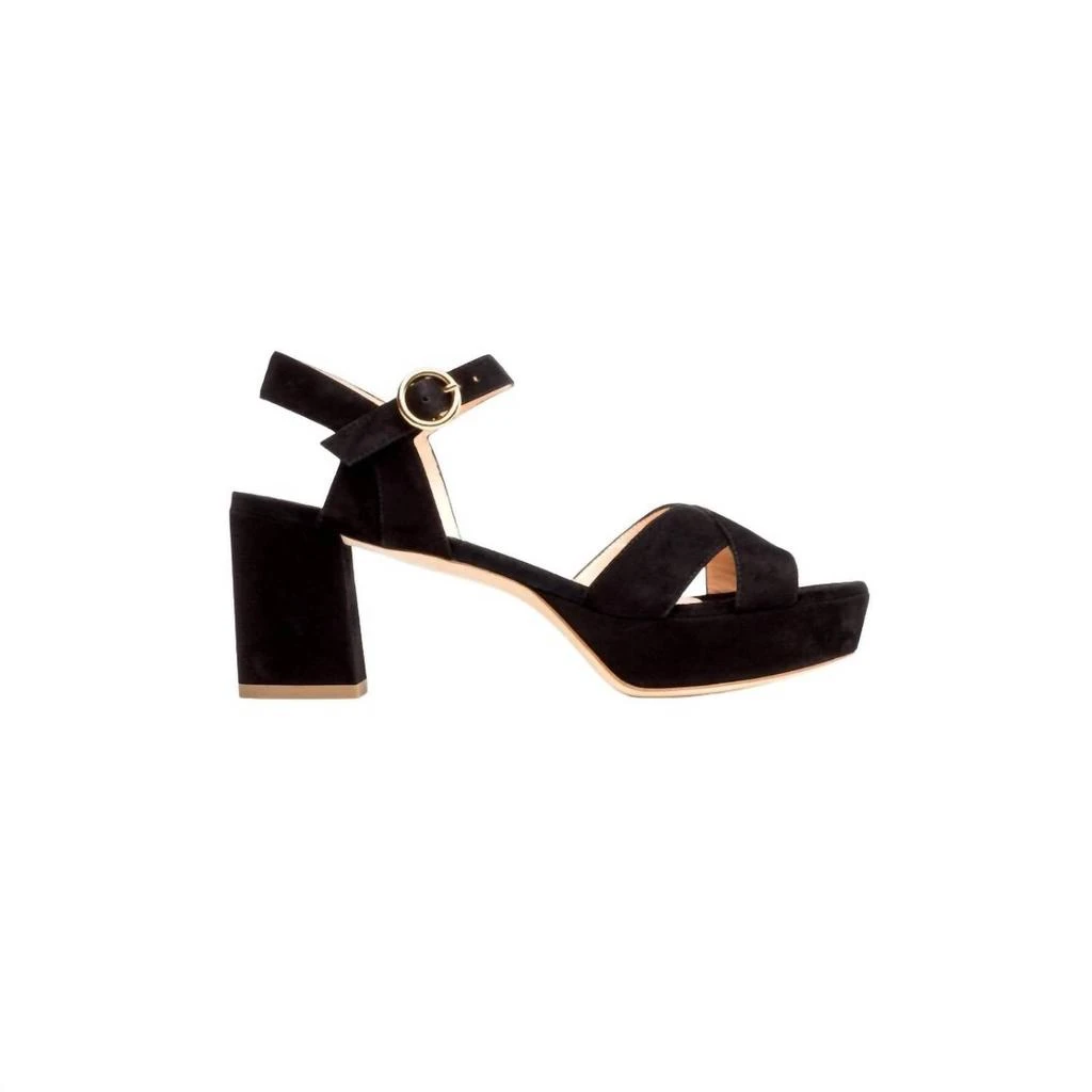 Rupert Sanderson Women's Deidre Low Platform Sandals In Black 1