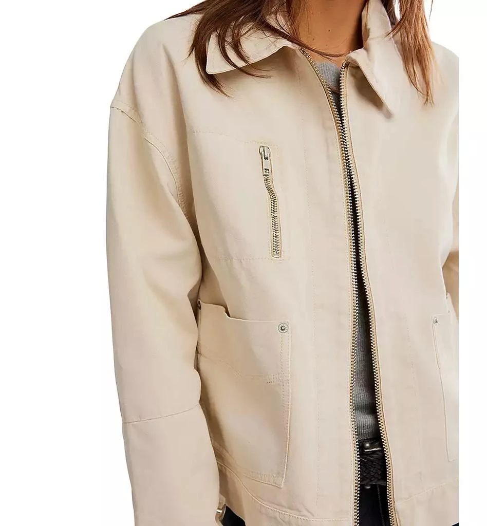 Free People Women's Sally Cotton Canvas Jacket 4