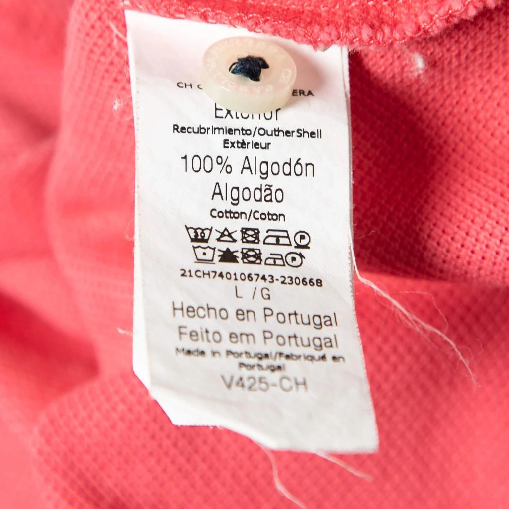 CH Carolina Herrera CH Carolina Herrera Pink Cotton Polo T-Shirts L 6
