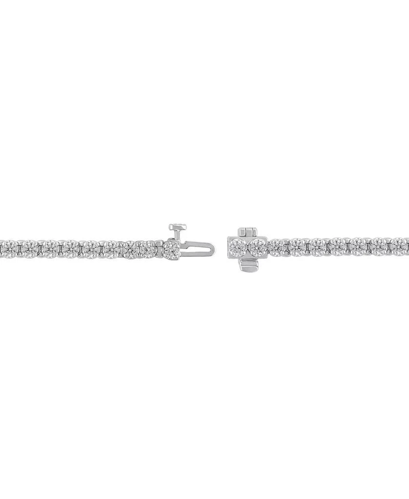 Macy
s Diamond Bracelet (3 ct. t.w.) in 10k White Gold 4