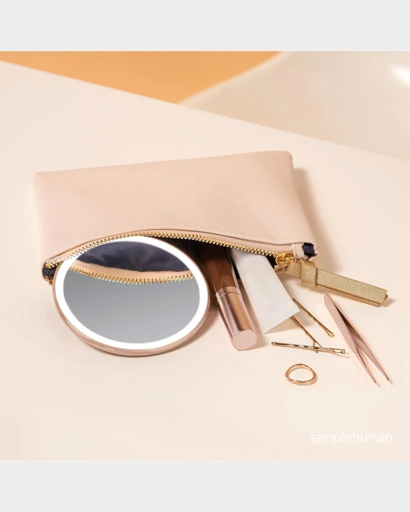 simplehuman Sensor Mirror Compact 10X Magnification 5