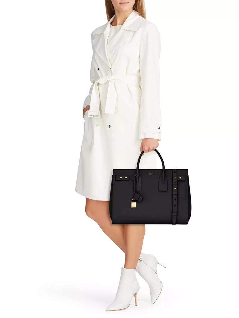 Yves Saint Laurent Sac De Jour Supple Medium In Grained Leather 2