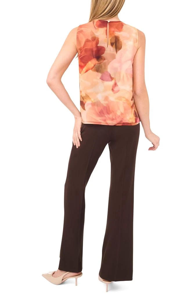 Halogen Romantic Roses Chiffon Shell 4