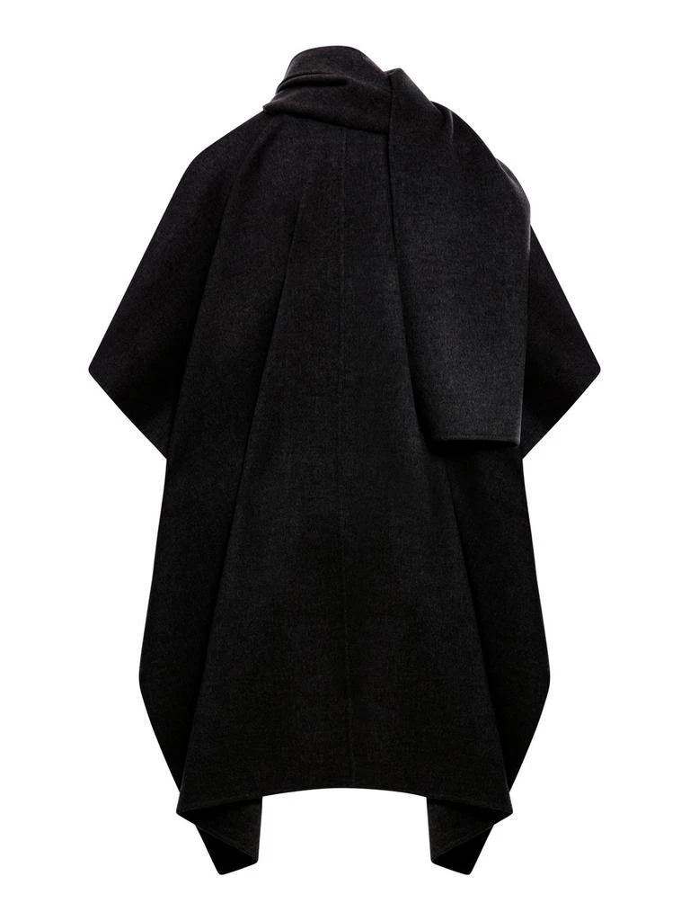 Totême Totême Scarf-Detailed Short-Sleeved Cape 2