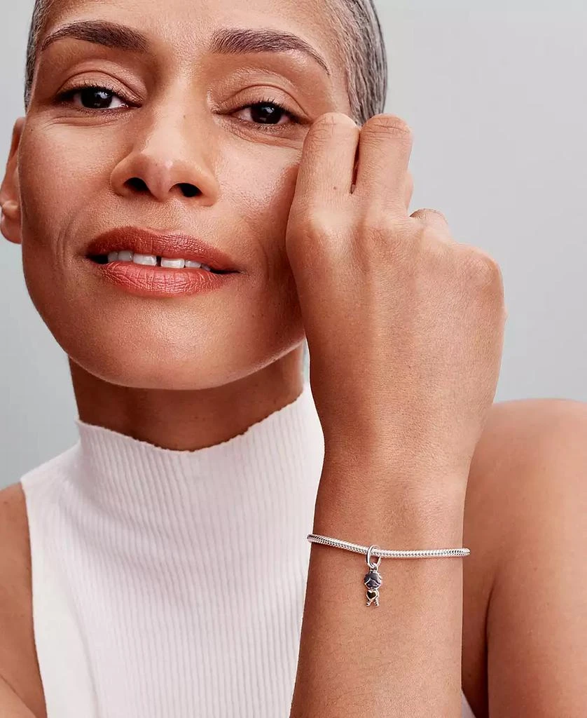 PANDORA Two-Tone Happy Boy Dangle Charm 3