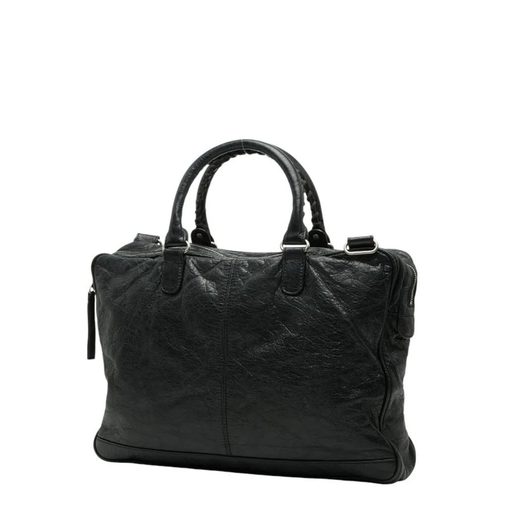 Balenciaga Leather Briefcase Shoulder Bag (Pre-Owned) 2